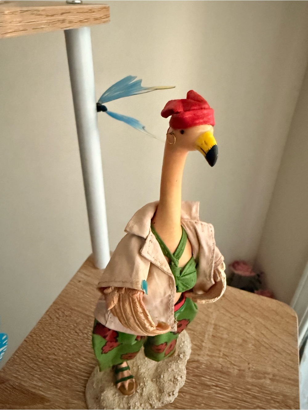 Department 56 Flamingo Figurine